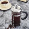 Glass Body High Temperature Resistant Press Filter Coffee Maker Coffee Pot for Household Use600ml