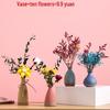 Morandi Style Small Vase: Coffee Table, Living Room, Dried Flower Arrangement, Homestay & Home Decoration