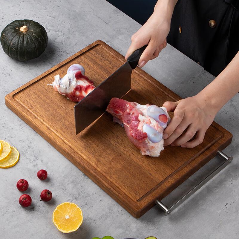 Dechang Black Gold Ebony Solid Wood Chopping Board