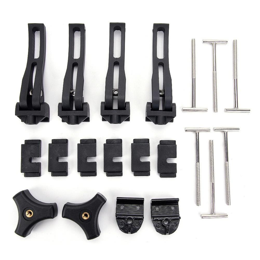 Truck Bed Maintenance Pickup Truck Clip T-Bolt Cable Tie Attaches Black ABS Plastic Compact Size Easy Installation