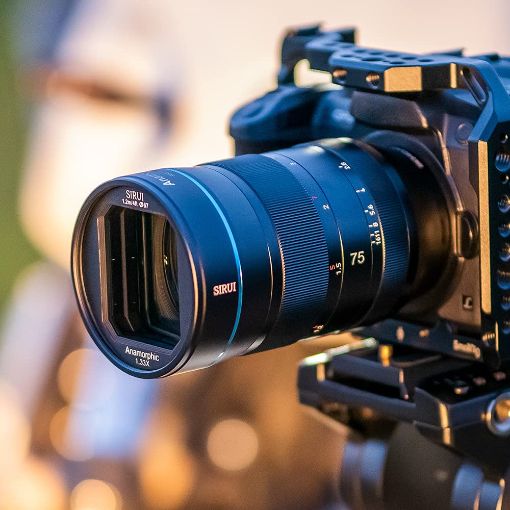 SIRUI 75мм Анаморфотный объектив F1.8 1.33X APS-C (E-крепление)