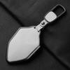 Metal And Leather Car Key Case Cover For Changan Deepal S7 Sl03    Car Key Case Protect Fob