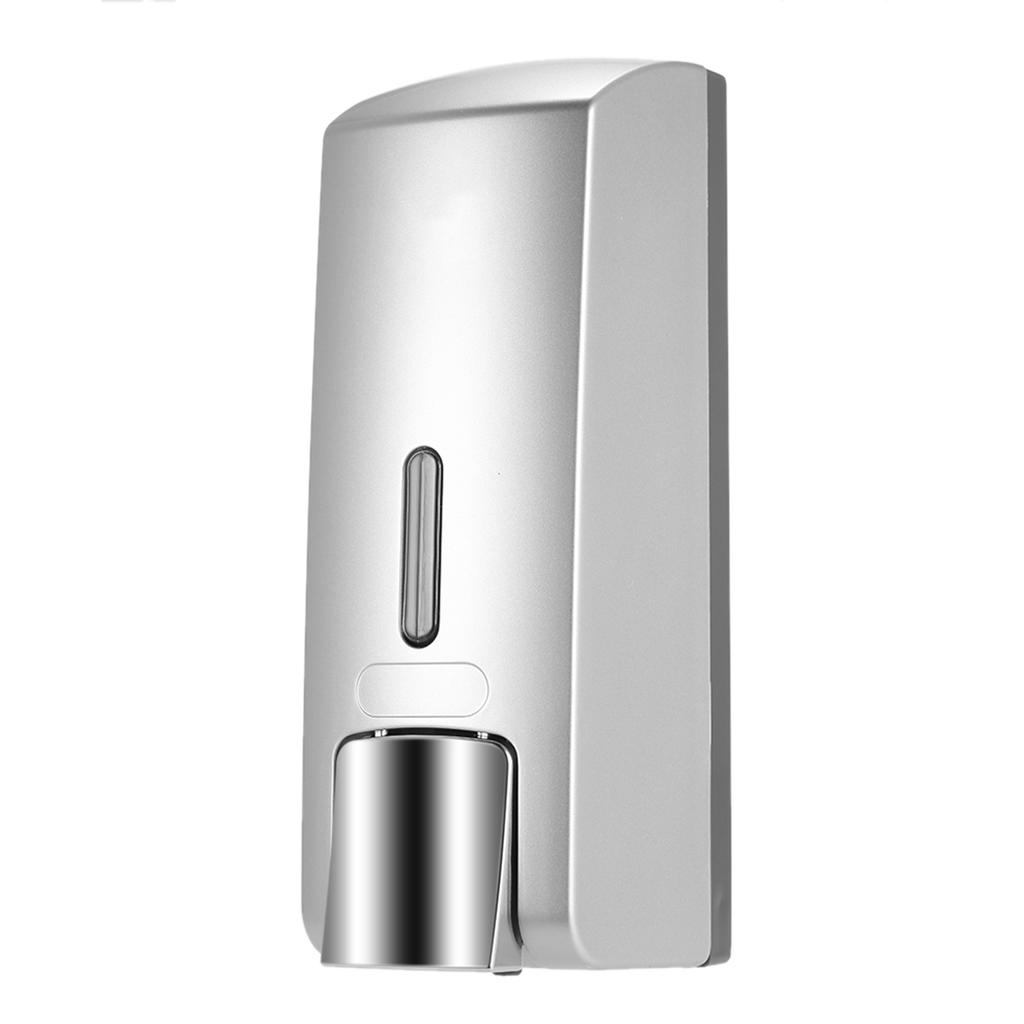 300ml Wall mounted Single Bottle Manual Soap Dispenser Shampoo Box Rest Room Washroom Toilet Hand Washing Liquid