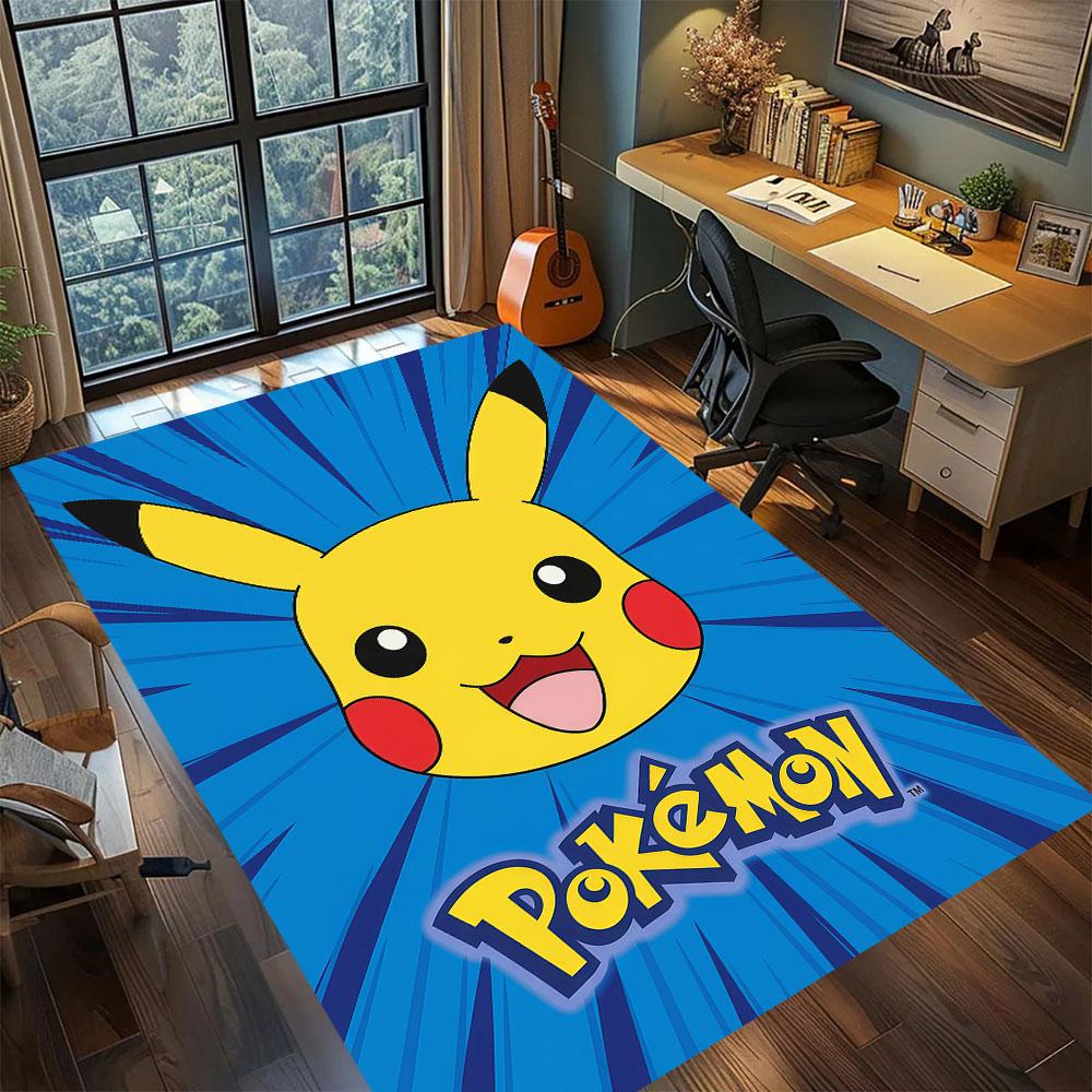 

PokeMon anime character Carpet for Living Room Bedroom Home Decor Cool Movie Mat Play Floor Mat 60x90cm