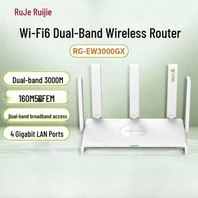 Ruijie RG-EW3000GX WiFi 6 Gigabit Mesh Router (CN Version)