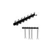 Wall Mounted Wrench Organizer Rack with Numbered Hooks Tool Storage Holder for Home Garage Workshop Tool Hanging and Easy Access