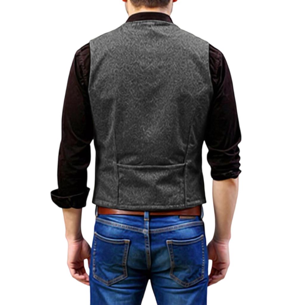 Men's  Leisure  Self-Cultivation  Suit  Vest  Coat
