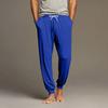 Men's Drawstring Pocket Cuffed Casual Pants Home Sleep Pants