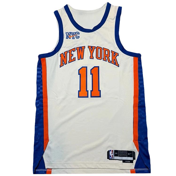 Nike НБА Нью-Йорк Брансон 11 Свитшот с круглым вырезом Простая безрукавная баскетбольная майка Мужская майка HM6116-120 XL