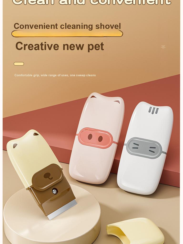 3 pcs Kitchen Scoop Scraper - Convenient Small Scoop Cleaning Gadget Multi-functional Cleaning Tool for Stain Removal and Glue