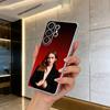 Actress-Sadie Sink Clear Soft Silicone Phone Case forSamsung S25, S24, S21, S22, S23, S30, Ultra, S20, Plus