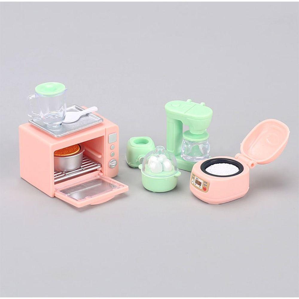 Dolls Accessories Dollhouse Kitchen Appliances Plastic Miniature Kitchen Utensils  Doll