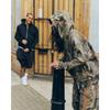 Amerikanische Stickerei Shorts Herren Y2K Retro Lässig High Street Trendig Hohe Taille Übertrieben Gerade Lässige Shorts