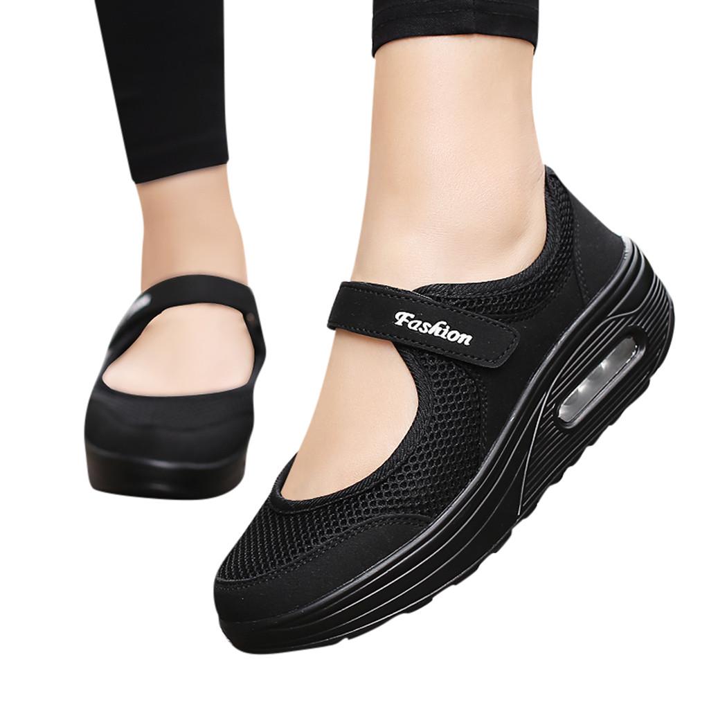 Chaussures de sport décontractées respirantes et légères pour femmes