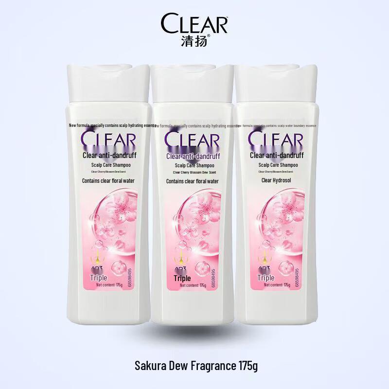

Clear Anti-Dandruff Sakura Refreshing Shampoo Set