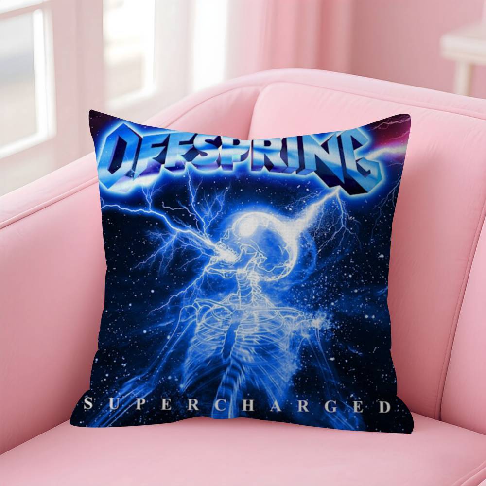 Personalized Pillow Dust Cover Bedroom Kids Party Decoration Pillowcase Birthday Children Gift The OOffspring Band