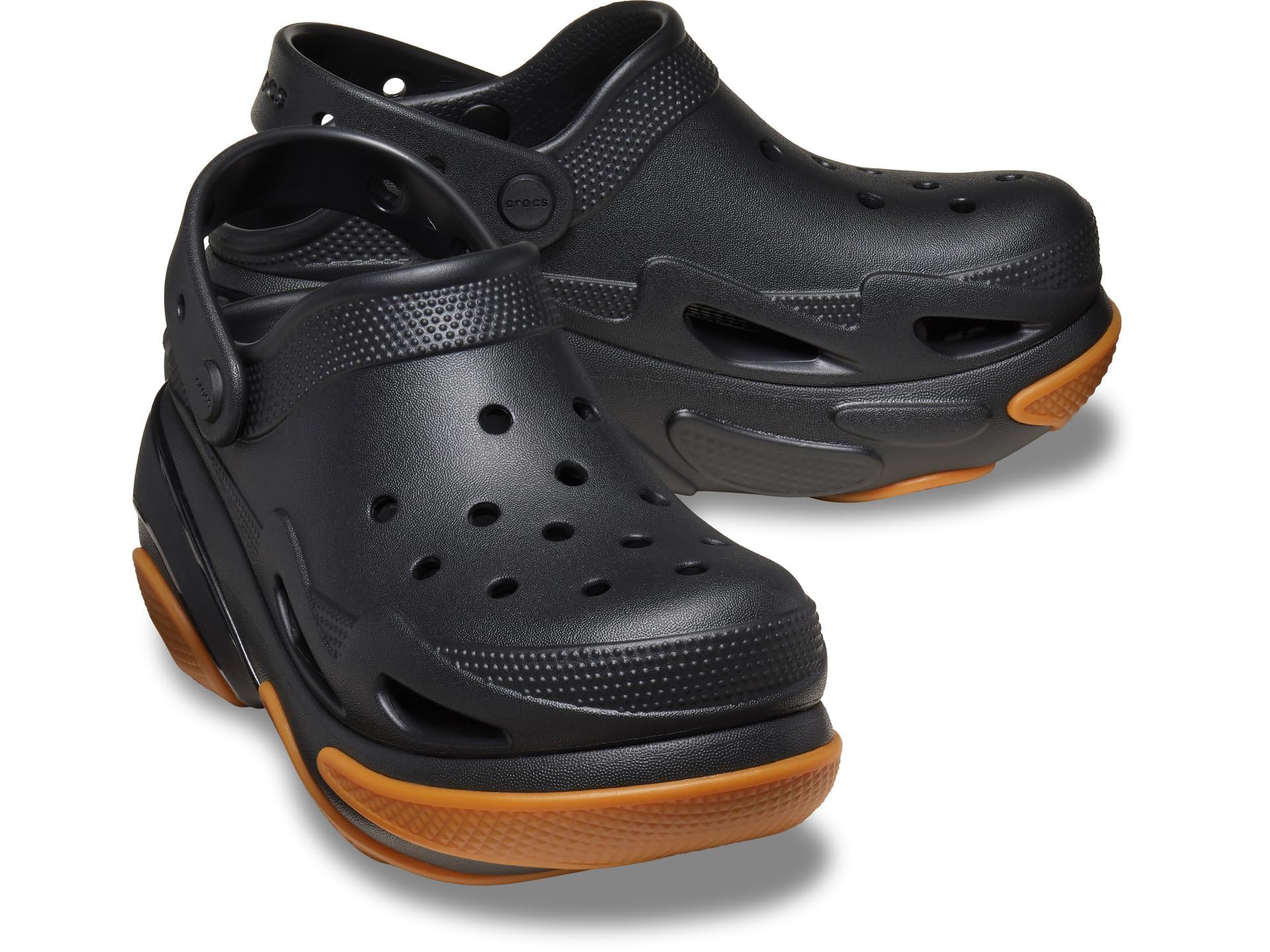 

Crocs Bubble Crush Clog 210061-0WS (Черный/22.0/Мужской, женский) чёрный