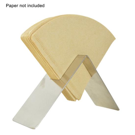 Filter Paper Holder Broken Resistant Large Capacity Waterproof Coffee Filter Paper Storage Rack for Café