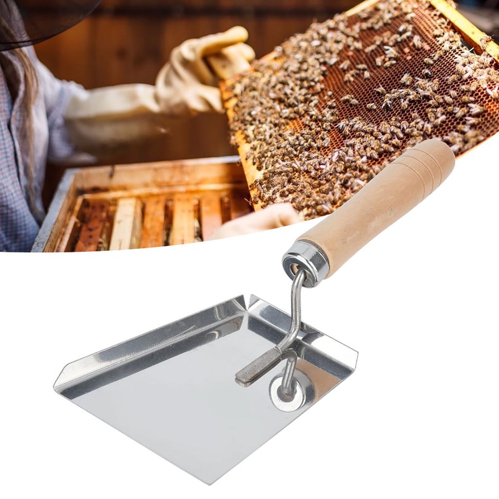 Včelařské nářadí Úl Med Vosk Škrabka Lopatka Čistič úlu Extraktor