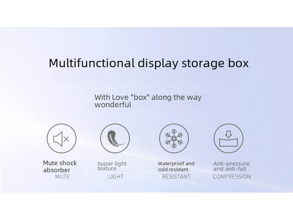 Cutie de scule portabilă din aliaj de aluminiu cu încuietoare pentru depozitarea feroneriei, documentelor și numerarului