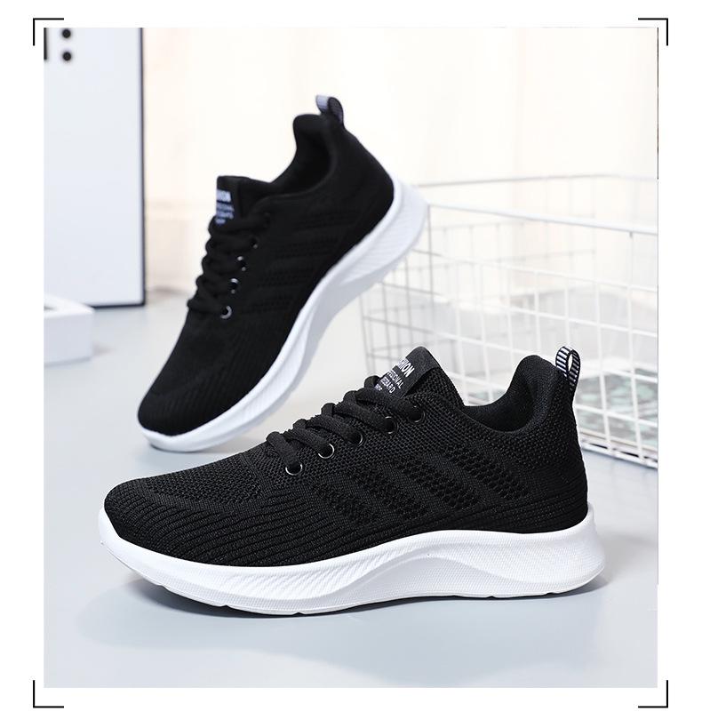 Women's Casual Soft Sole Breathable Flyknit Sneakers