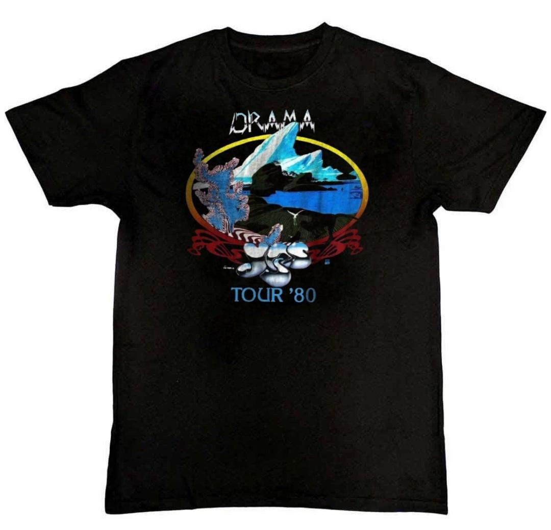 Yes Band Drama Tour Graphic Print Mens T-Shirt S-4XL XL