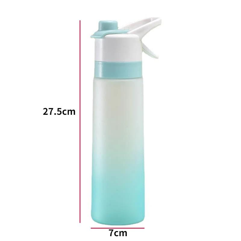 700ml Spray Water Bottle with Straw Portable Outdoor Sport Fashion 400ml 600ml Tumbler Food Grade Plastic Summer Drinkware