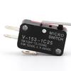 5Pcs V-153-1C25 Micro Switch 16A 250Vac Spdt Momentary Travel Limit Switch 1No1Nc Lever Roller