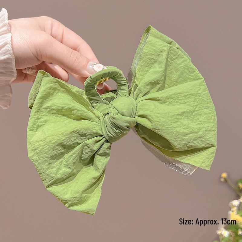 Korean High-End Acrylic Flower Hair Clip for Women - Large Shark Clip for Voluminous Styles