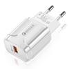 Mobile Phone Travel Charger QC3.0 Single Port Fast USB Charging Adapter