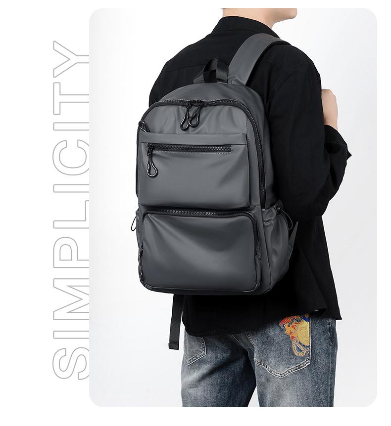 Lightweight Men's Minimalist Laptop Backpack: Outdoor, Business, Casual, Travel, Large Capacity.