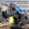 RC Stunt Car Amphibious 2.4G Water Gun Car 10M Long Range Automatic Water Absorption Remote Control Tank Toys Christmas Gifts