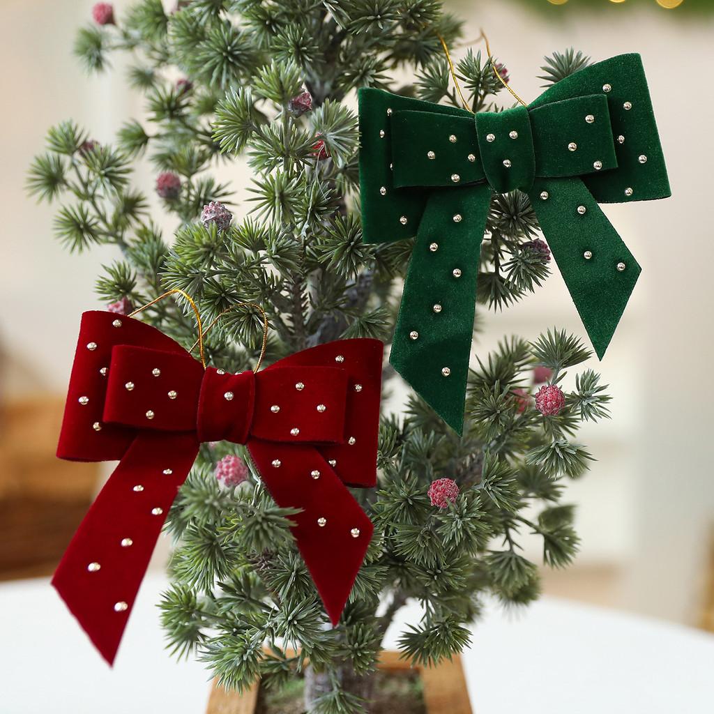 Julpaketstillbehör Med Hjärtformade Tygdekorationer För Julen