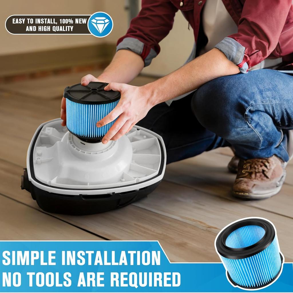 Standard Ersatz Nass-Trocken Werkstattsauger Filter Ersatzteile für RIDGID VF3500 VF4000 VF5000 VF6000 Staubsauger