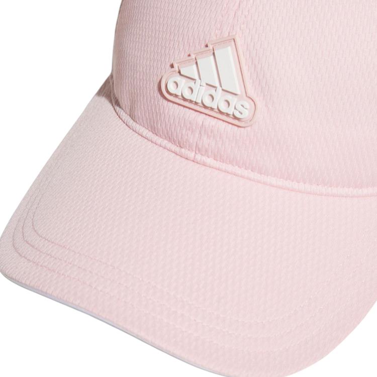 Adidas Brand Logo Recycled Polyester Baseball Caps Unisex Pink JF1177