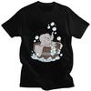 Custom Mens Dumbo Soak T Shirt Short Sleeve Cotton Tshirts Fashion T-shirt Casual Anime Tee Slim Fit Clothing