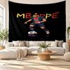 Kylian Mbappe Wall Tapestry, Soft Fabric Wall Hanging, Decorative Backdrop For Bedroom Home Wall Art