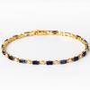 Luxury Rainbow Iced Out Zircon Tennis CZ Bracelet Women's Stretch Adjustable Bracelet Hippie Fashion Accessories Jewelry Gifts