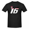 Unisex Charles No16 Leclerc Trendy T Shirt Vintage Cotton Tshirt