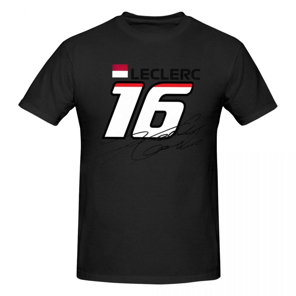 Unisex Charles No16 Leclerc Trendy T Shirt Vintage Cotton Tshirt
