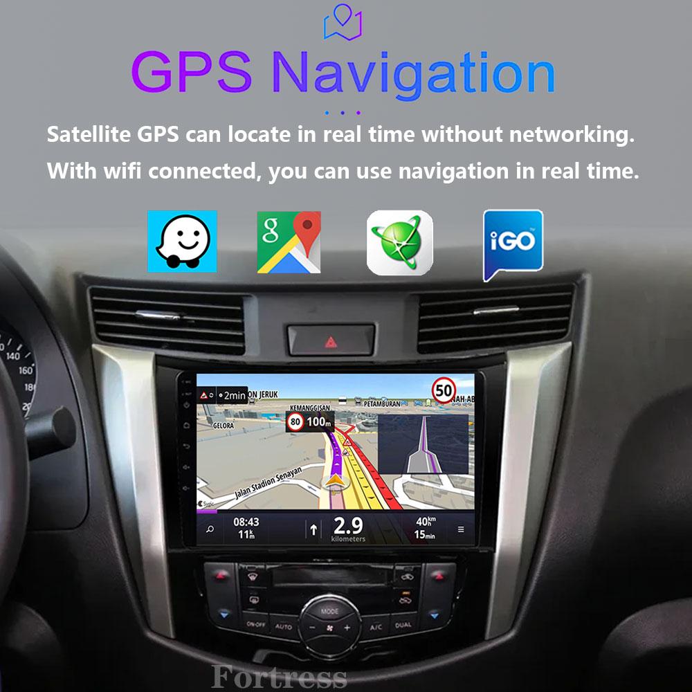 Car Radio WIFI 5 Android13 For Nissan NAVARA Frontier NP300 2015 2016 2017 2018 wireless Carplay Multiemedia GPS Video Player