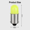 10ks BA9S LED T4W H6W LED žárovka Canbus Osvětlení interiéru auta Auto klínový značkovač Dome Lamp Čtecí Dveřní světlo 6000K 12V