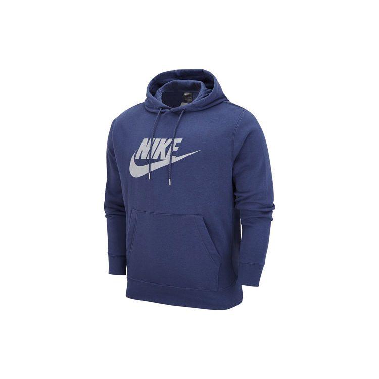 Nike Sweatshirts Men's Blue Hooded Moderate Regular DM1237-410