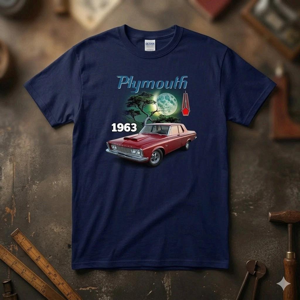 1965 Plymouth Belvedere II Shirt Vintage Mopar Car Tee XL