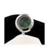 Pierres et Minéraux. Bague Grenat Tsavorite brut. Taille ajustable.