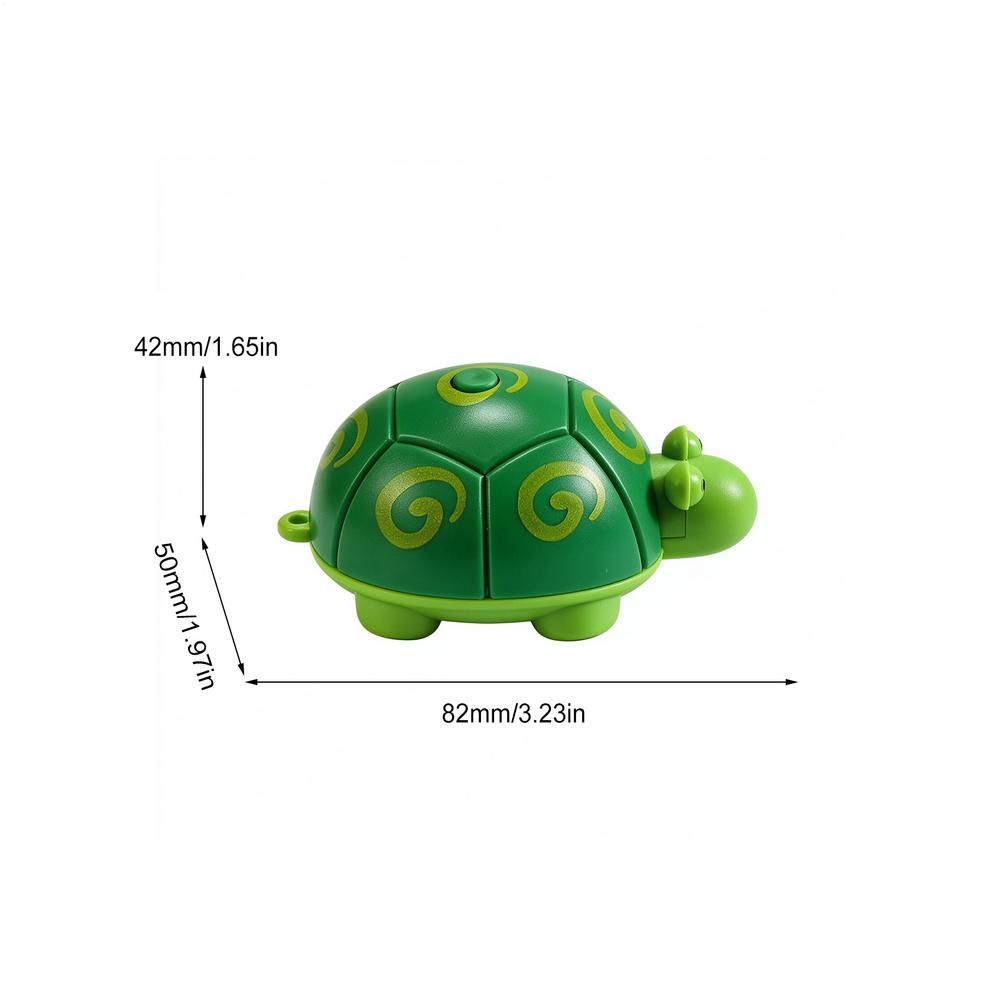 1PC Cute Turtle Shape Retractable Measuring Tape Portable Mini Soft Ruler For Body Sewing Clothing Measurement Home Office Daily