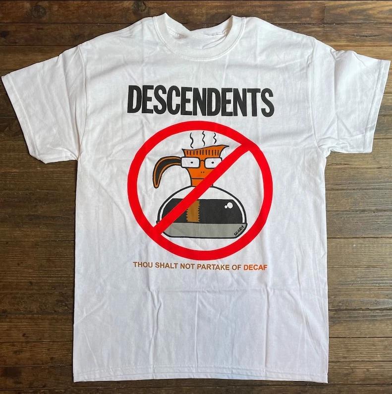1987 Descendents Thou Shalt Not Partake Of Decaf T-shirt, Descendents T-shirt S