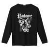 T-shirt Palaye Royale Stampa Maschera a Gas Stile Punk Rock Moda vintage Lavata Leggermente Morbida grafica streetwear moda Unisex