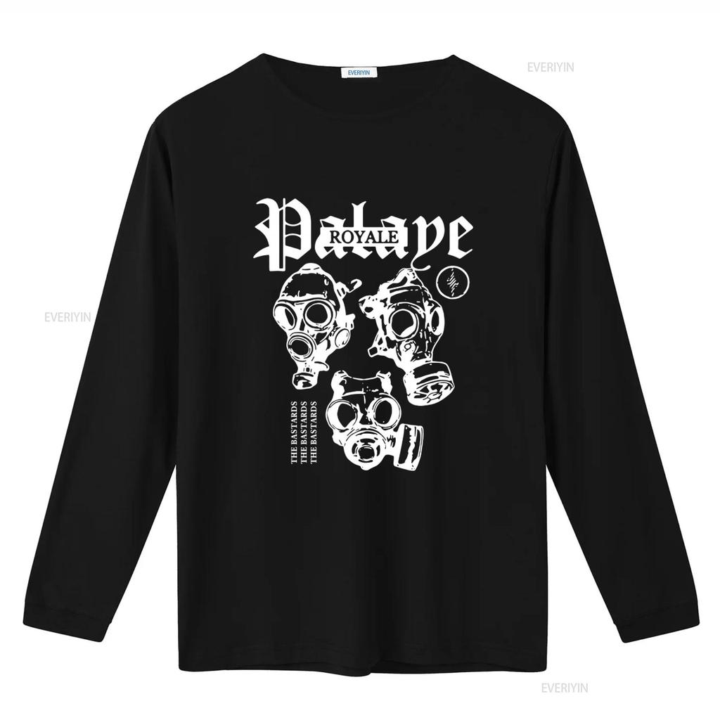T-shirt Palaye Royale Stampa Maschera a Gas Stile Punk Rock Moda vintage Lavata Leggermente Morbida grafica streetwear moda Unisex