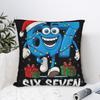 67 Six Seven Italian Brainrot Merry Christmas Winter Viral Pillow Cover Retro Pillow Case For Home Decoration Print Pillowcases
